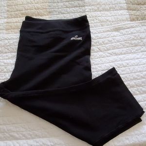 Spalding cropped yoga pant XL
